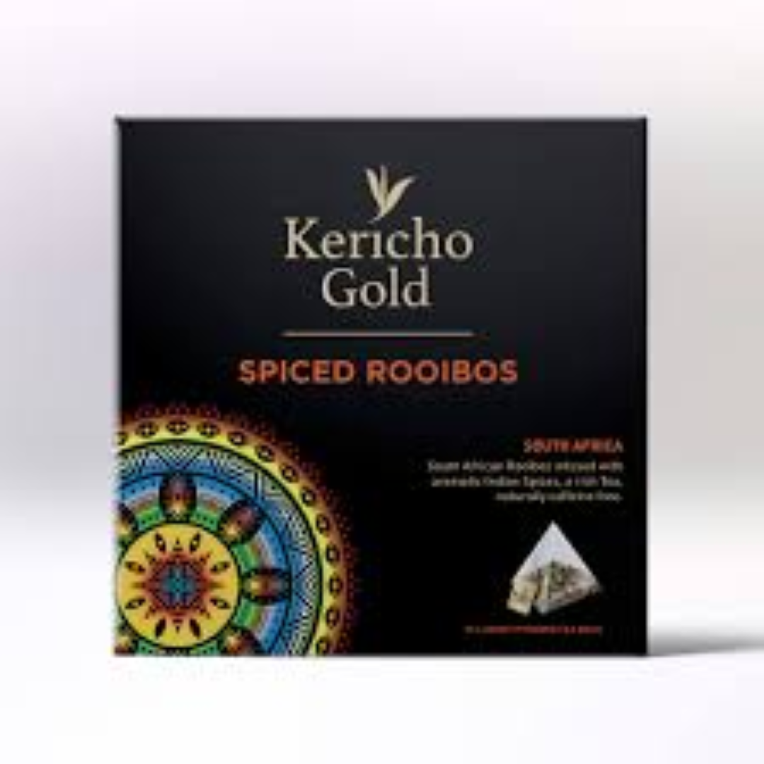 KERICHO GOLD SPICED ROOIBOS S/AFRICA 15ETB